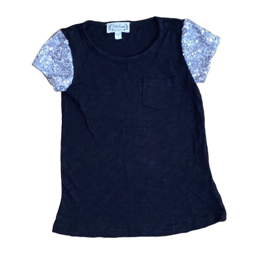 Sequin shirt sleeve shirt size 4